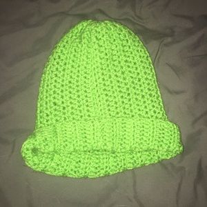 Green Beanie